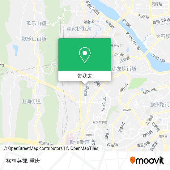 格林英郡地图