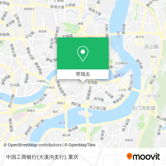 中国工商银行(大溪沟支行)地图