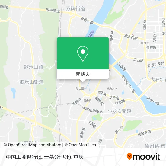中国工商银行(烈士墓分理处)地图