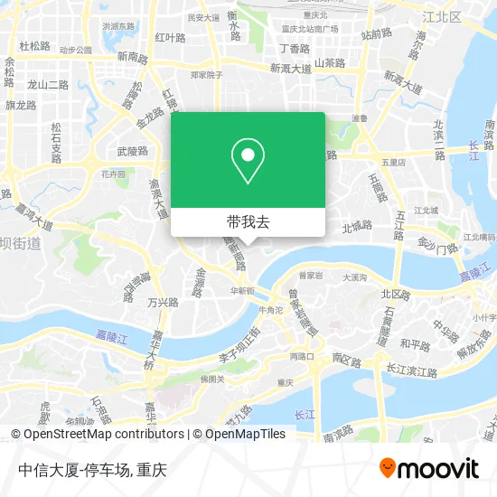 中信大厦-停车场地图