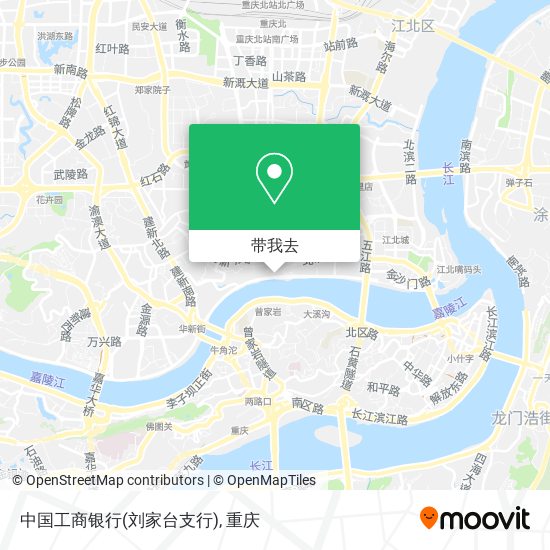 中国工商银行(刘家台支行)地图