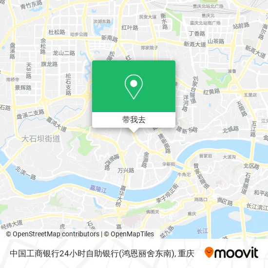 中国工商银行24小时自助银行(鸿恩丽舍东南)地图