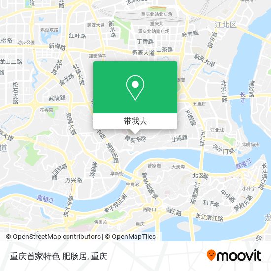 重庆首家特色 肥肠居地图