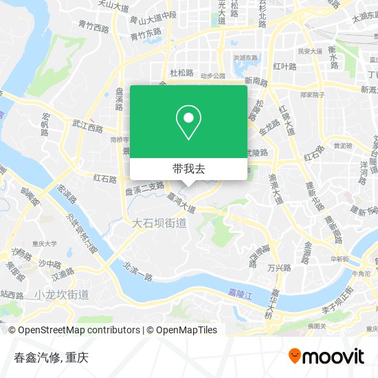 春鑫汽修地图
