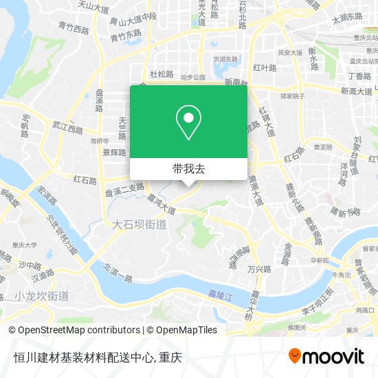 恒川建材基装材料配送中心地图