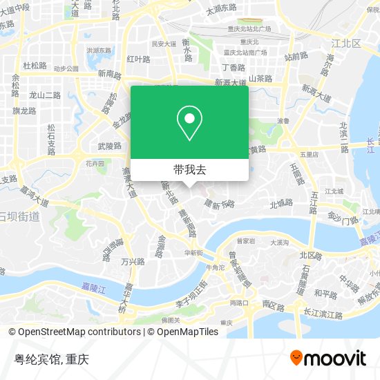 粤纶宾馆地图