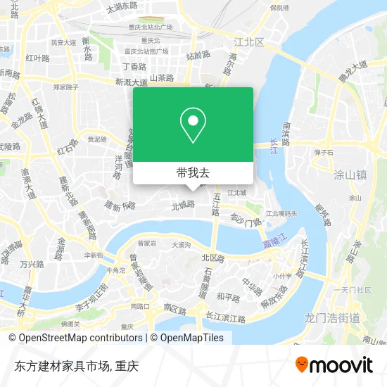 东方建材家具市场地图