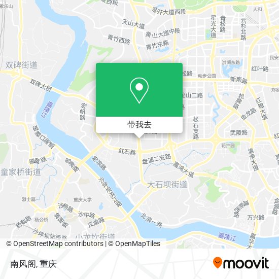 南风阁地图