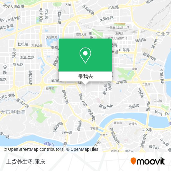 土货养生汤地图