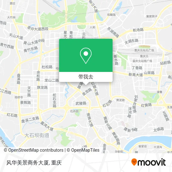 风华美景商务大厦地图