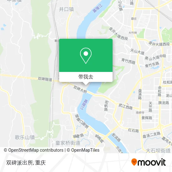 双碑派出所地图