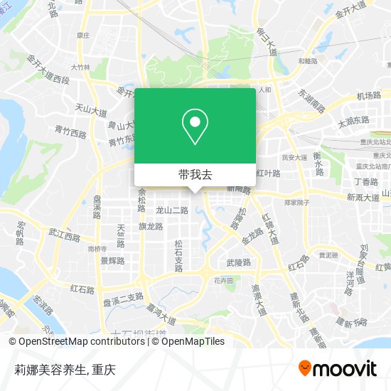 莉娜美容养生地图