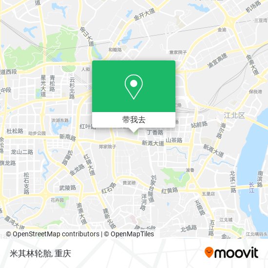 米其林轮胎地图