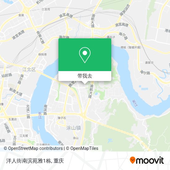 洋人街南滨苑雅1栋地图