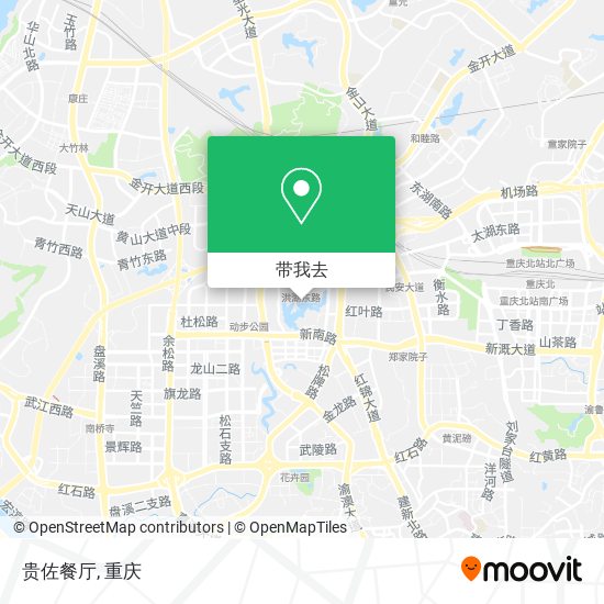 贵佐餐厅地图