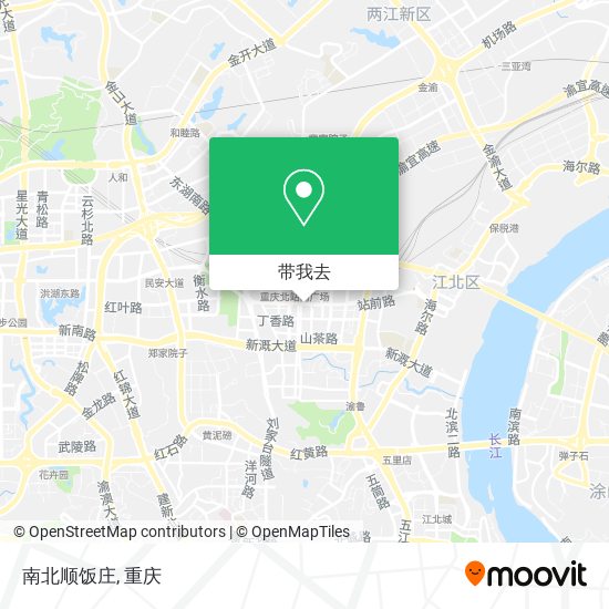南北顺饭庄地图