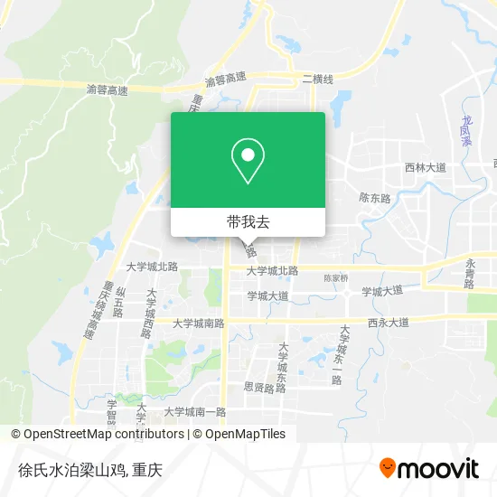 徐氏水泊梁山鸡地图