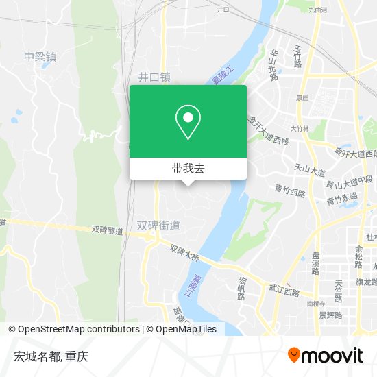 宏城名都地图