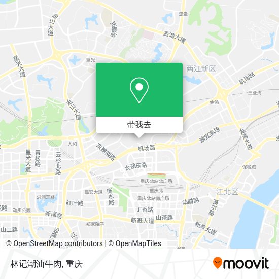 林记潮汕牛肉地图