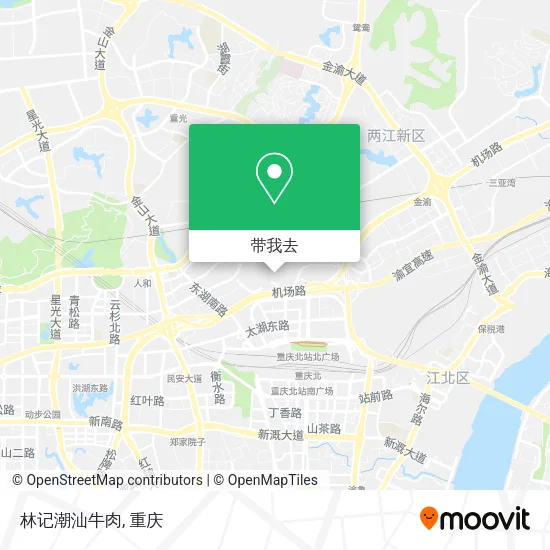 林记潮汕牛肉地图