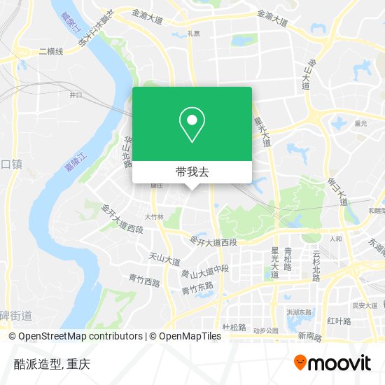 酷派造型地图