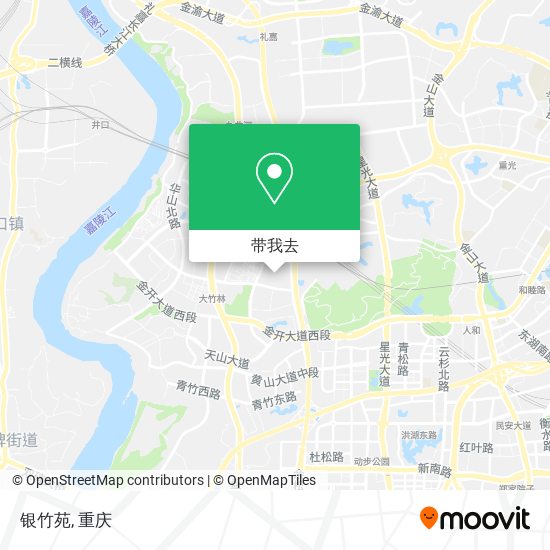 银竹苑地图