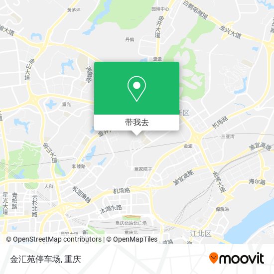 金汇苑停车场地图