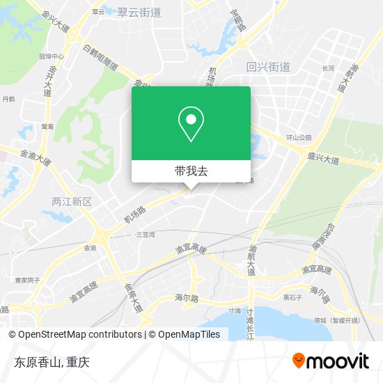 东原香山地图