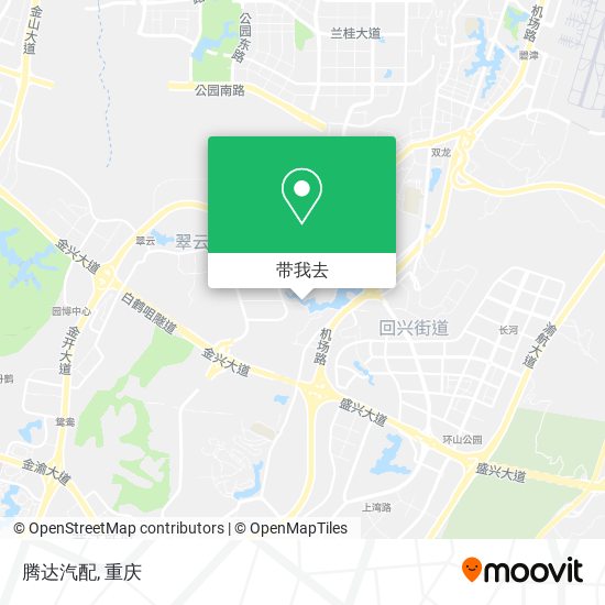 腾达汽配地图