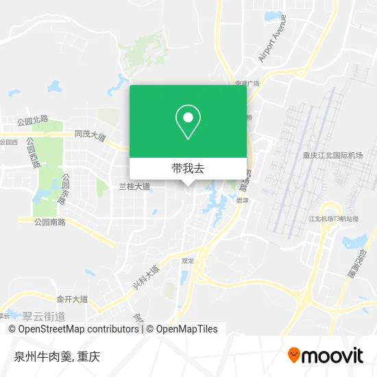 泉州牛肉羹地图