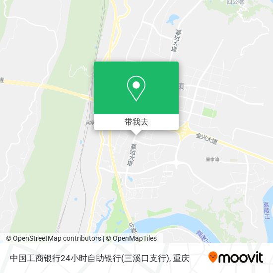 中国工商银行24小时自助银行(三溪口支行)地图