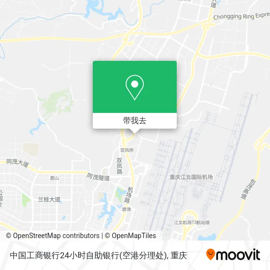 中国工商银行24小时自助银行(空港分理处)地图