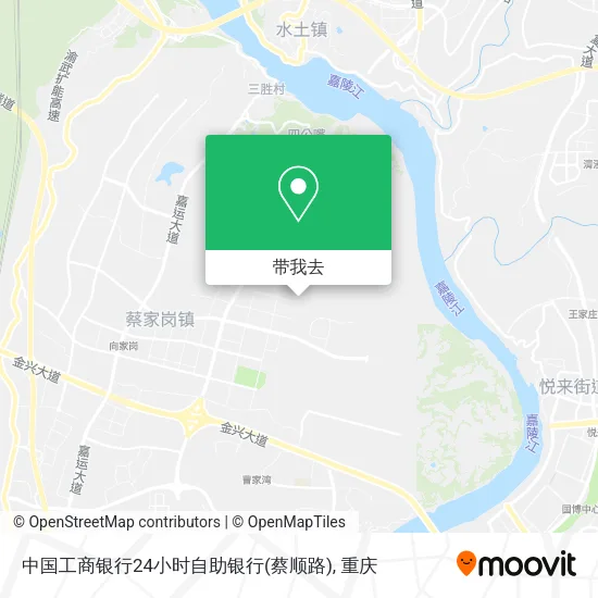 中国工商银行24小时自助银行(蔡顺路)地图