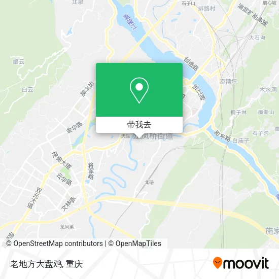 老地方大盘鸡地图