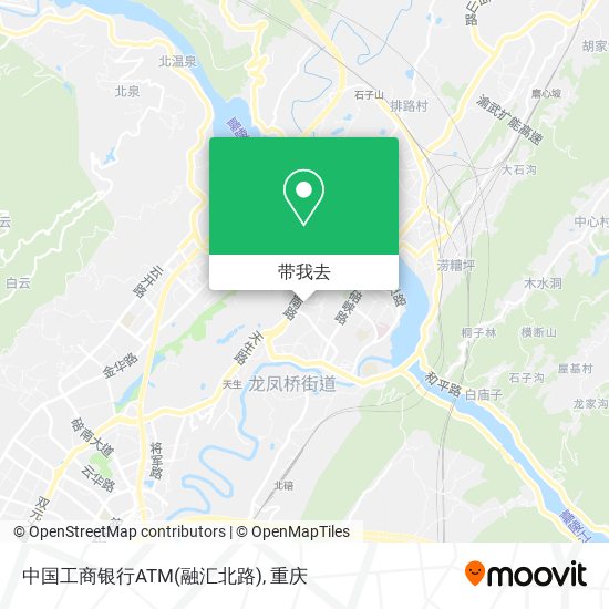 中国工商银行ATM(融汇北路)地图