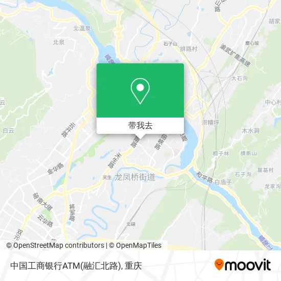 中国工商银行ATM(融汇北路)地图