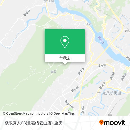 极限真人CS(北碚缙云山店)地图