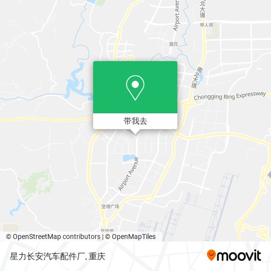 星力长安汽车配件厂地图