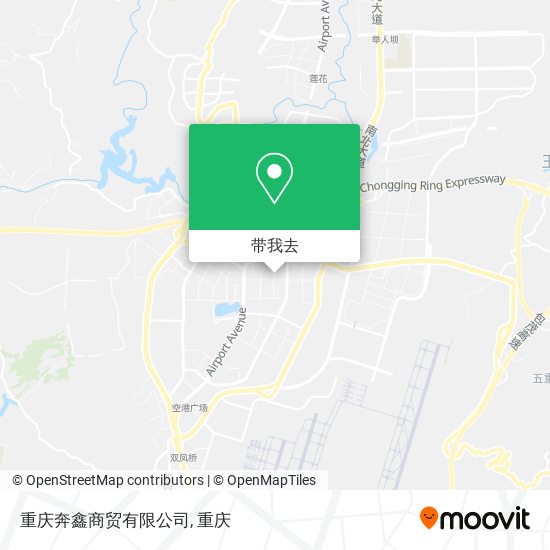 重庆奔鑫商贸有限公司地图