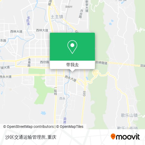 沙区交通运输管理所地图