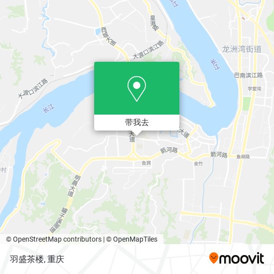 羽盛茶楼地图