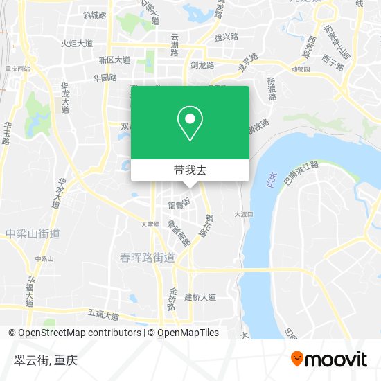 翠云街地图