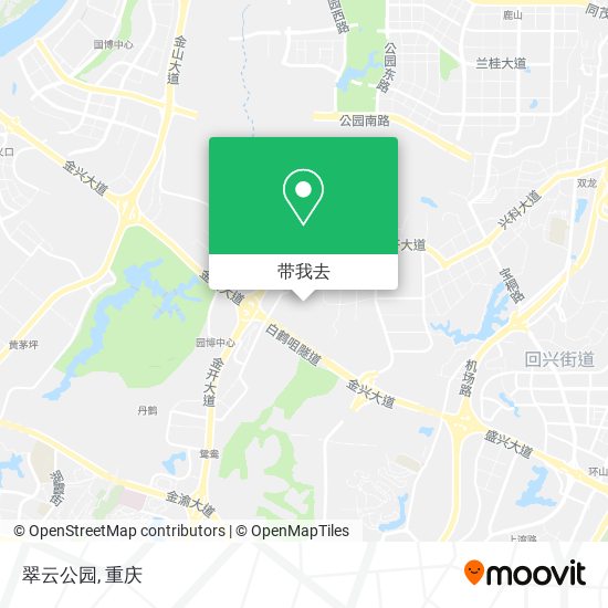 翠云公园地图