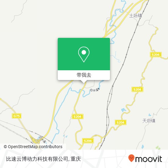 比速云博动力科技有限公司地图