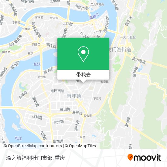 渝之旅福利社门市部地图