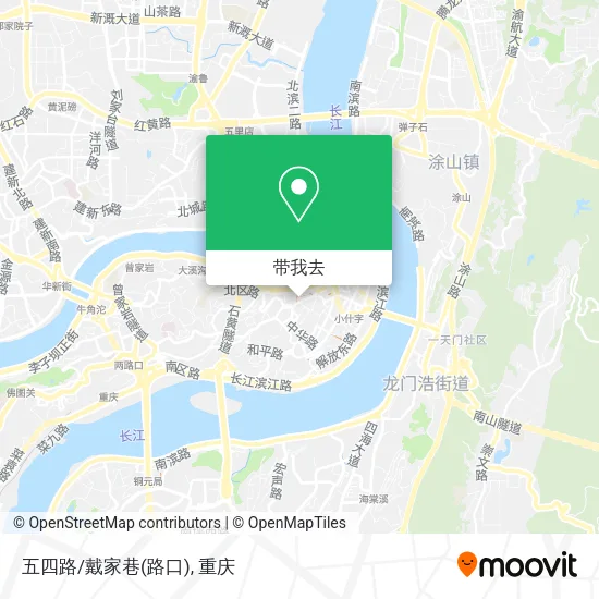 五四路/戴家巷(路口)地图