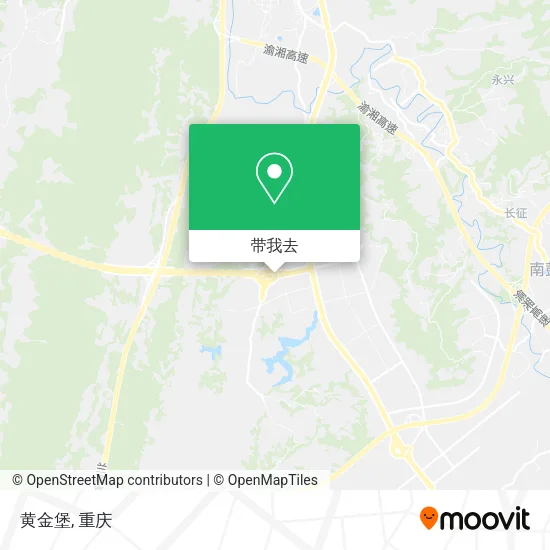 黄金堡地图