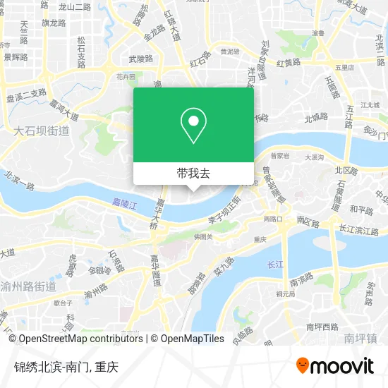 锦绣北滨-南门地图