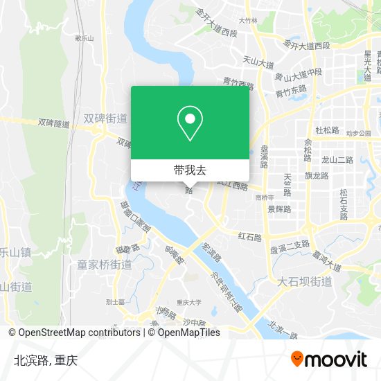 北滨路地图