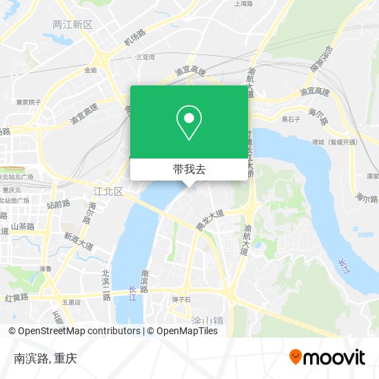 南滨路地图